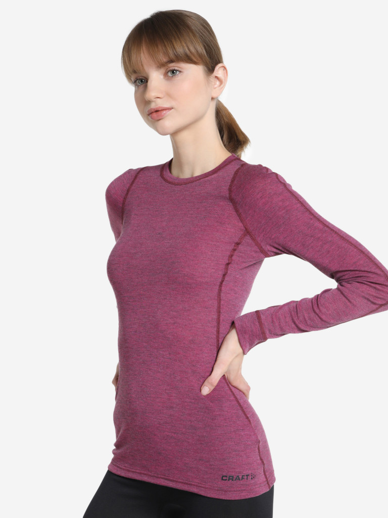 Термобелье верх женское Craft Merino 180