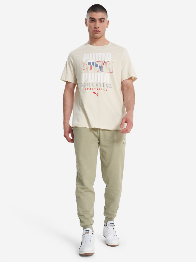 PUMA Graphic ерлер футболкасы — фото №4