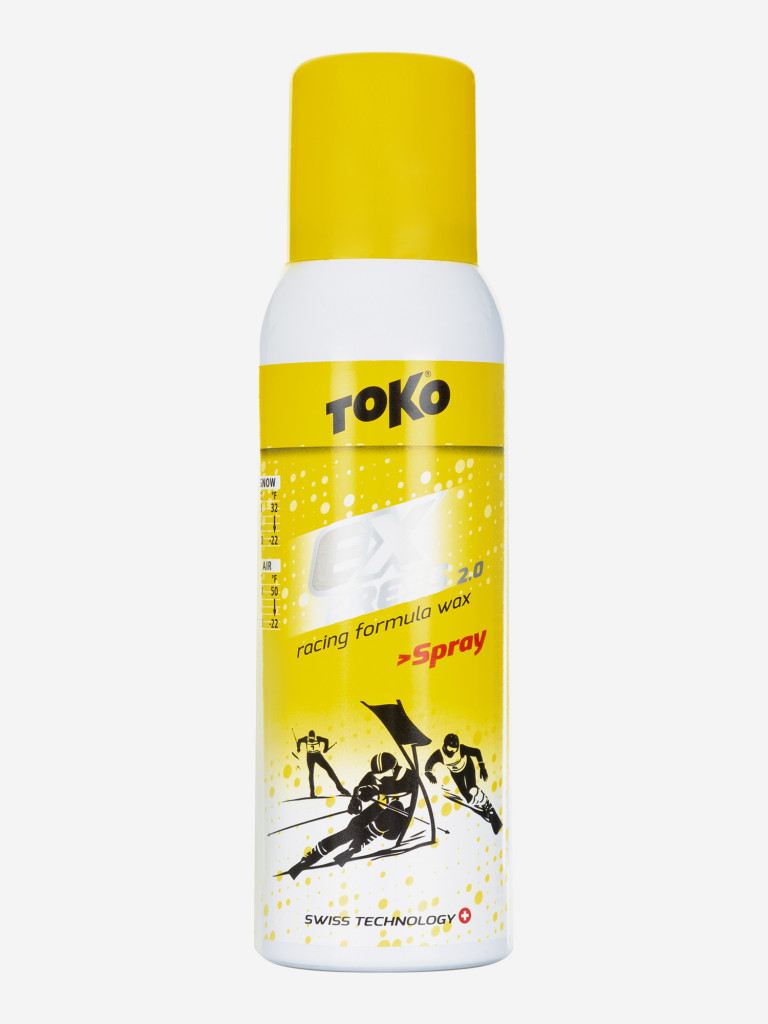 TOKO Express Racing Spray сырғу жақпамайы, 125 мл 0 °C — -30 °C