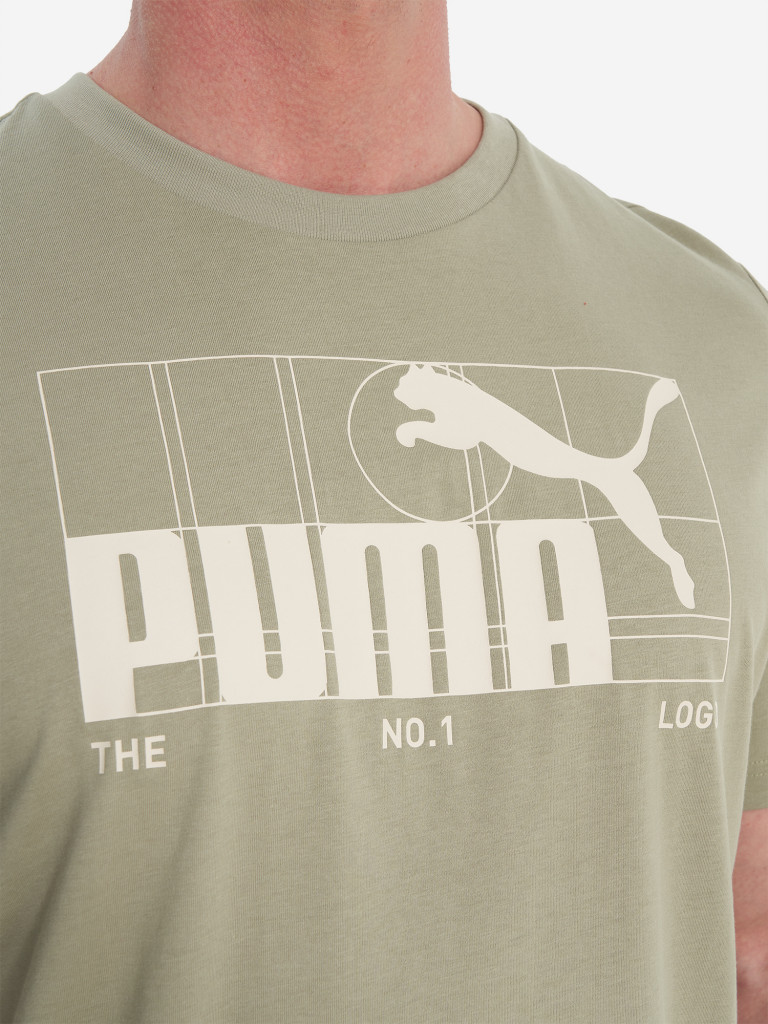 Футболка мужская PUMA Graphic No.1 Logo — фото №5