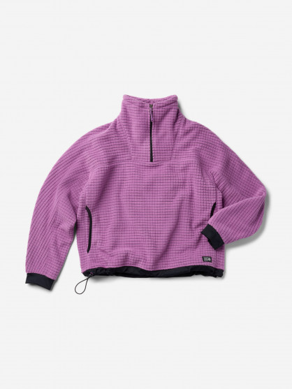 Свитшот женский Mountain Hardwear Summit Grid Big Grid Half Zip