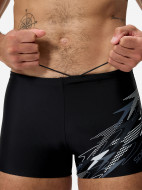 Плавки-шорты мужские Speedo Medley Logo Aquashort Blk/Red — фото №5