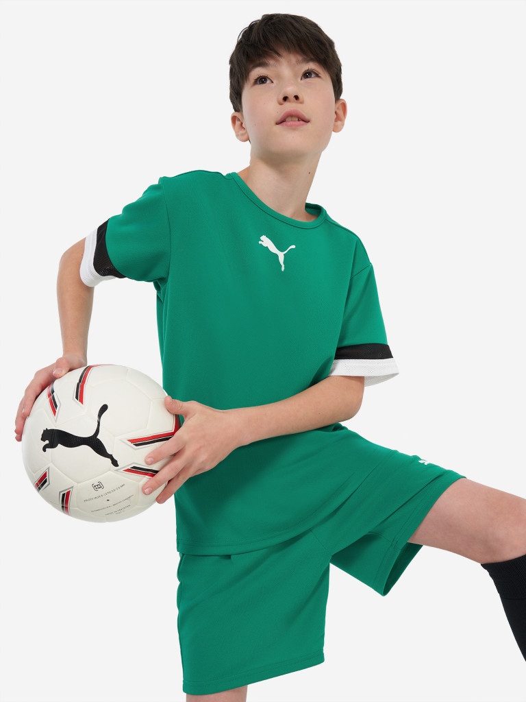 PUMA Teamrise ұлдарға арналған футболкасы
