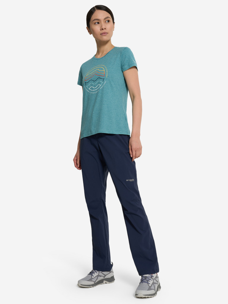 Футболка женская Columbia Sloan Ridge Graphic Ss Tee — фото №4