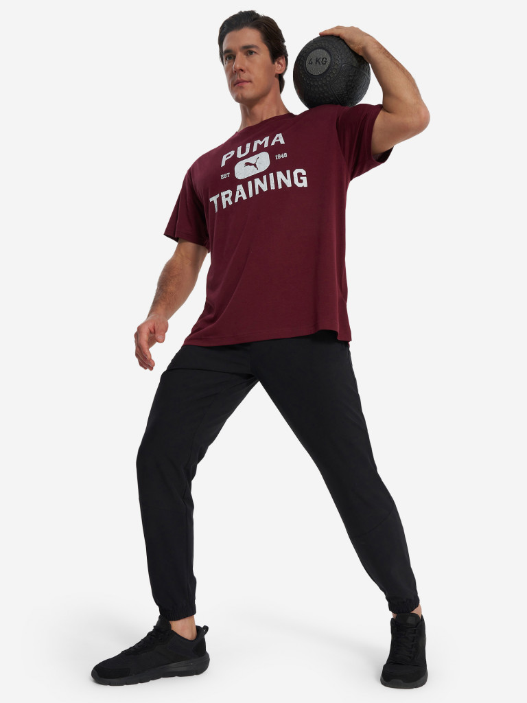 Футболка мужская PUMA Graphics Train Logo Relaxed — фото №5