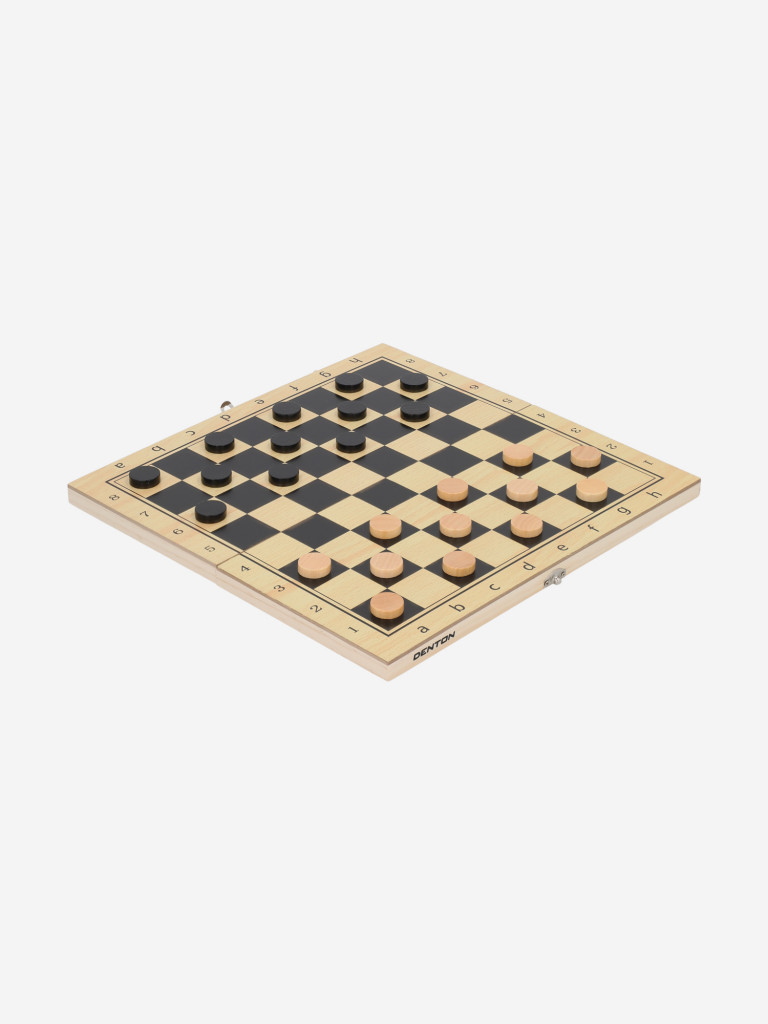 Настольная игра 3 в 1: шахматы, шашки, нарды Denton — фото №2