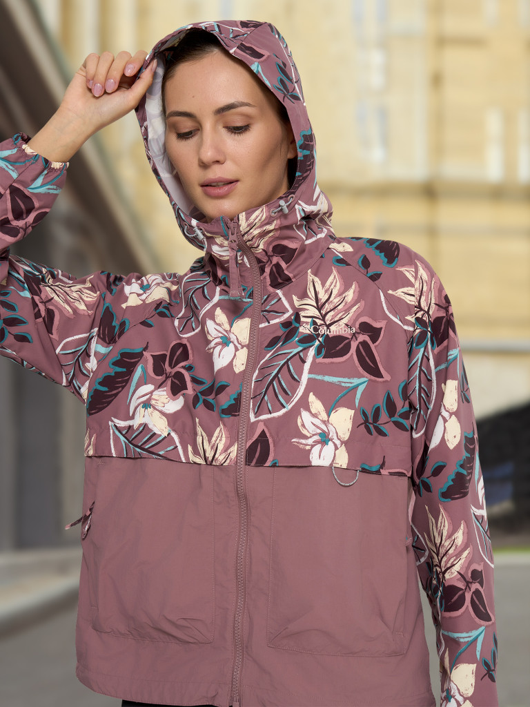 Ветровка женская Columbia Spire Valley Printed Windbreaker