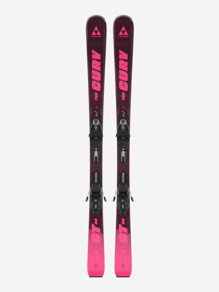 Горные лыжи женские Fischer The Curv GT 80 TPR + крепления RSW 11 PR
