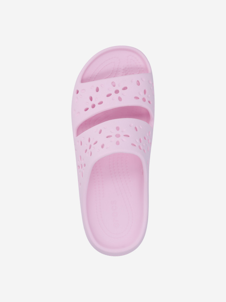 Шлепанцы женские Crocs Classic Floral Cut Out — фото №4