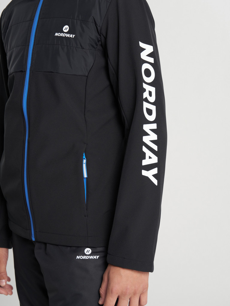 Nordway жүгіру шаңғысына арналған ұлдардың софтшелл мембраналы курткасы — фото №9