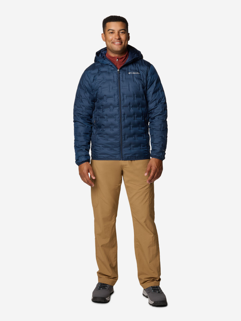 Пуховик мужской Columbia Delta Ridge II Down Hooded Jacket — фото №5