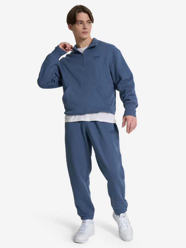 Толстовка мужская Reebok Icon Elements Quarter — фото №4