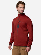 Columbia Essential Hike Grid Fleece Full Zip ерлер флис жемпірі — фото №2