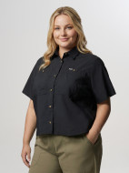 Columbia Brea Falls Woven SS әйелдер қысқа жеңді жейдесі, Plus Size — фото №2