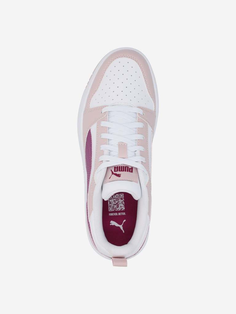 Кеды для девочек PUMA Rebound V6 Lo Jr — фото №6