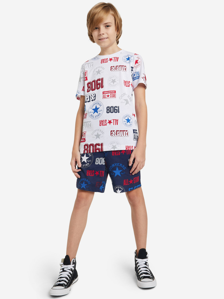 Футболка для мальчиков Converse Logo Pack — фото №3