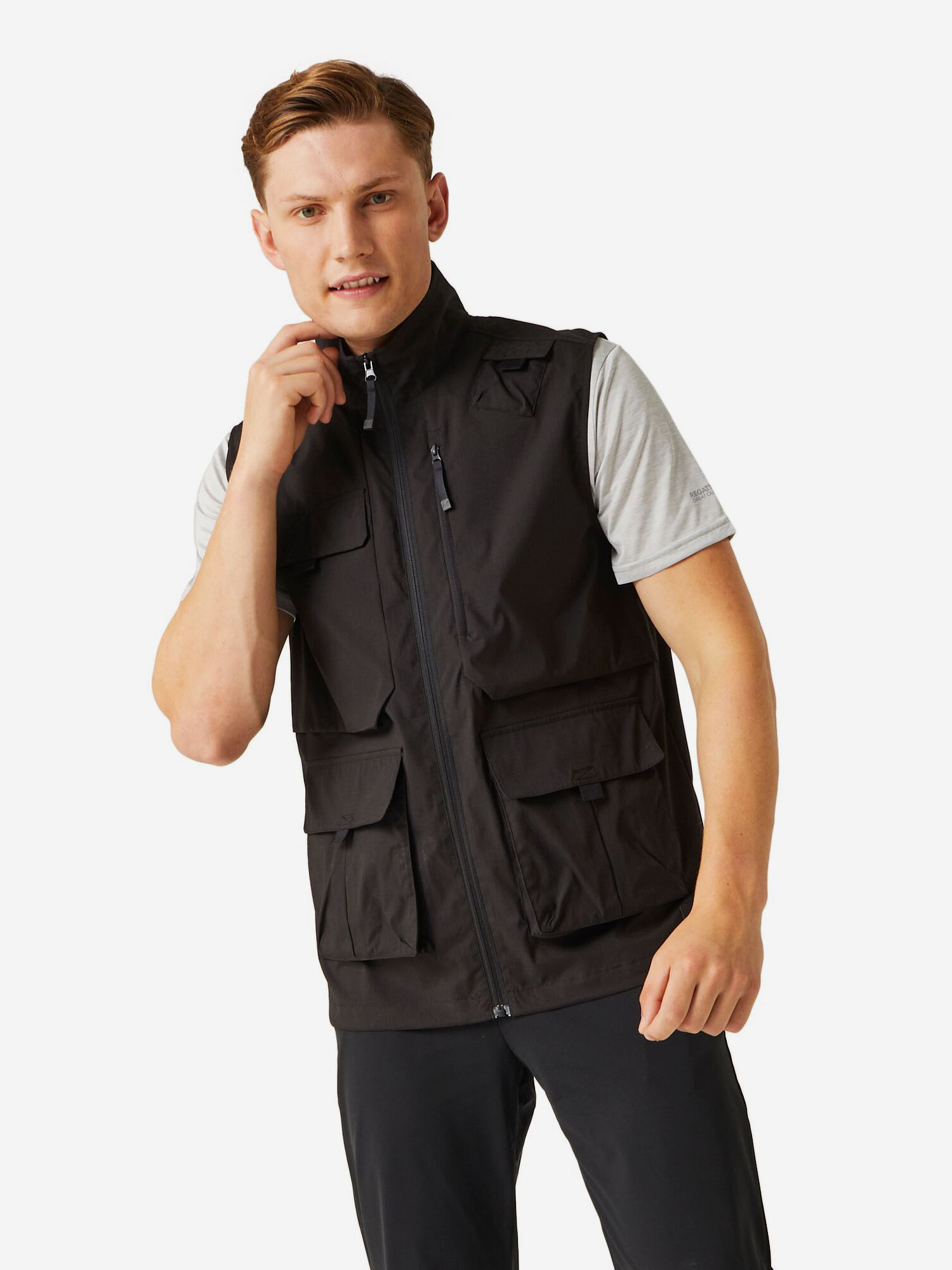 Жилет мужской Regatta черный цвет — купить за 14990 тг со скидкой 50 % ...