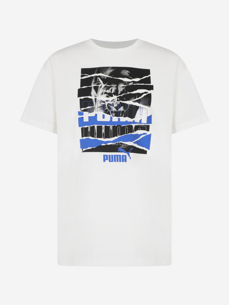 PUMA Graphic ерлер футболкасы — фото №6