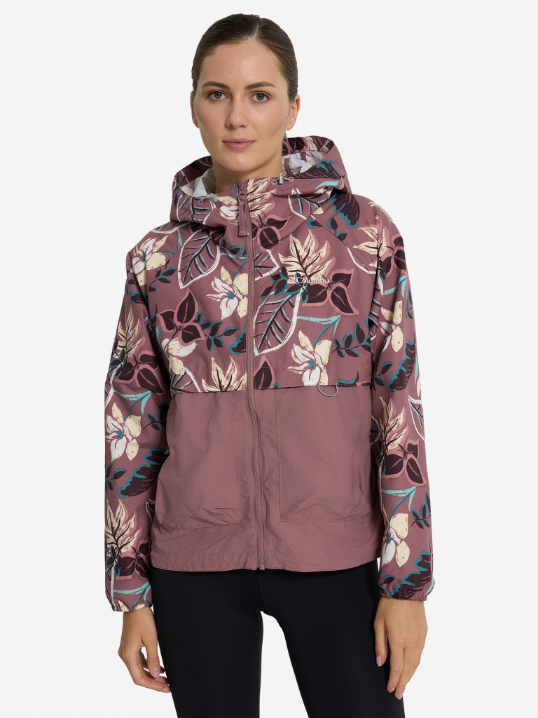 Ветровка женская Columbia Spire Valley Printed Windbreaker — фото №3