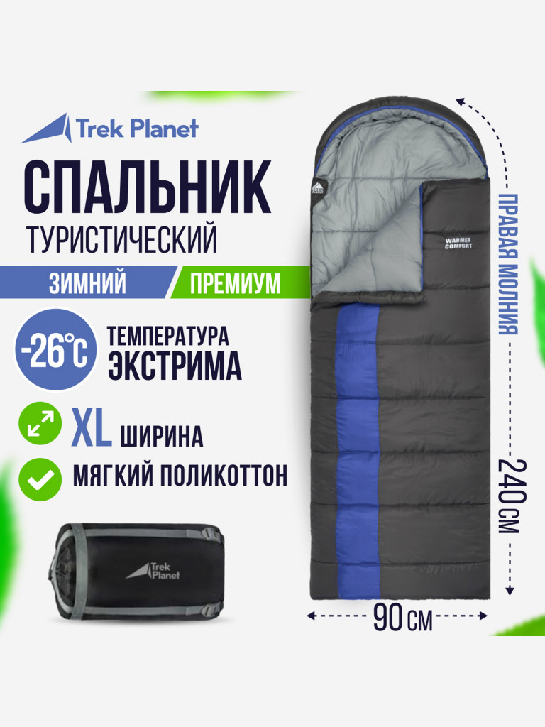 Спальный мешок Trek Planet Warmer R — фото №8