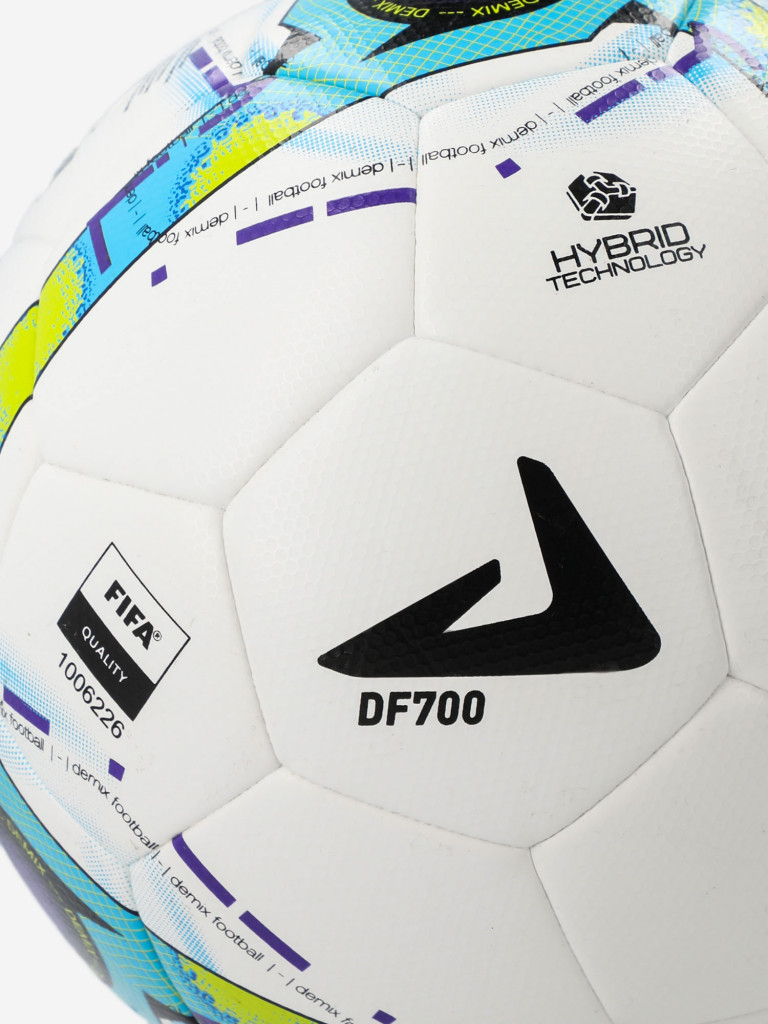 Мяч футбольный Demix DF700 Hybrid FIFA Quality — фото №3