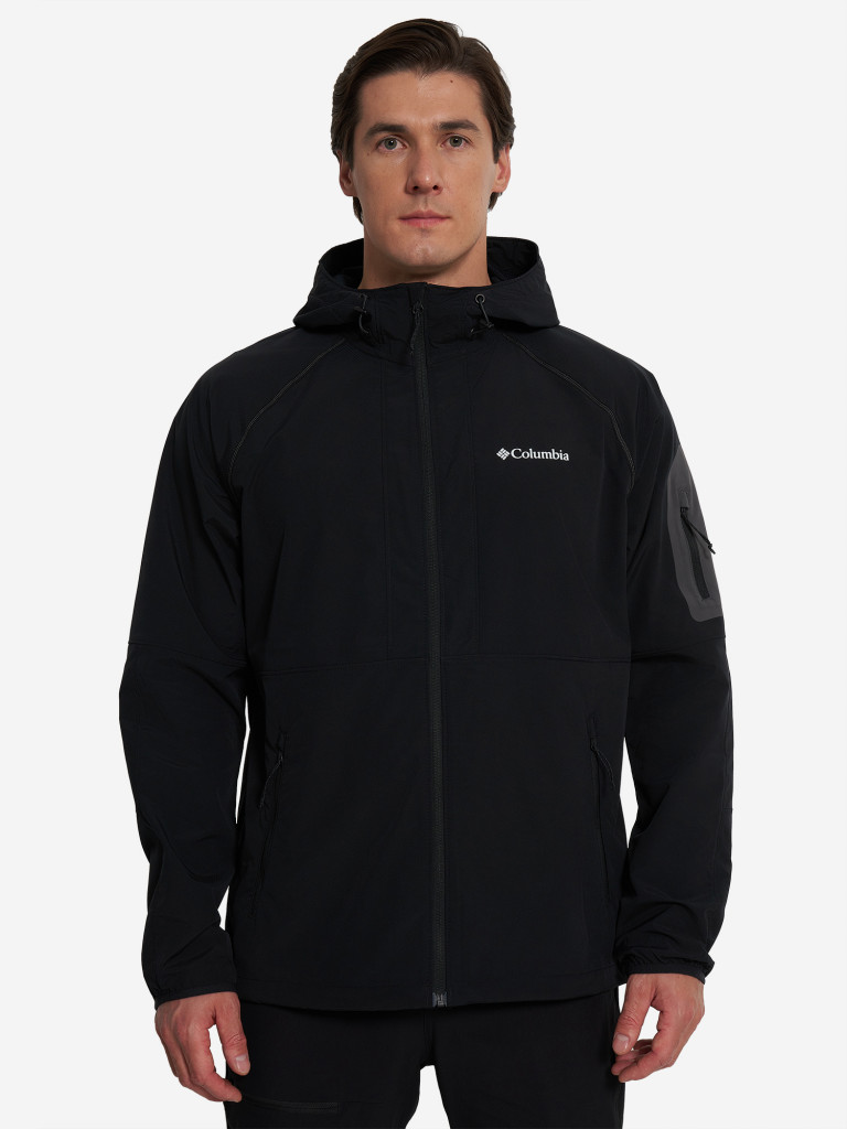 Куртка софтшелл мужская Columbia Tall Heights II Hooded Softshell — фото №3
