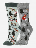 Columbia Woodland Hills Medium Weight шұлығы, 1 жұп