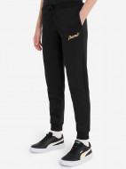 Брюки для девочек PUMA ESS+ Script Metallic — фото №2