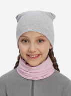 Қыздарға арналған жиынтық: GSD мойынорағышы, шапка — фото №3