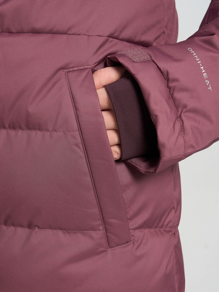 Columbia Snowside Peak Long Insulated Jacket жел өткізбейтін таушаңғы әйелдер курткасы — фото №9