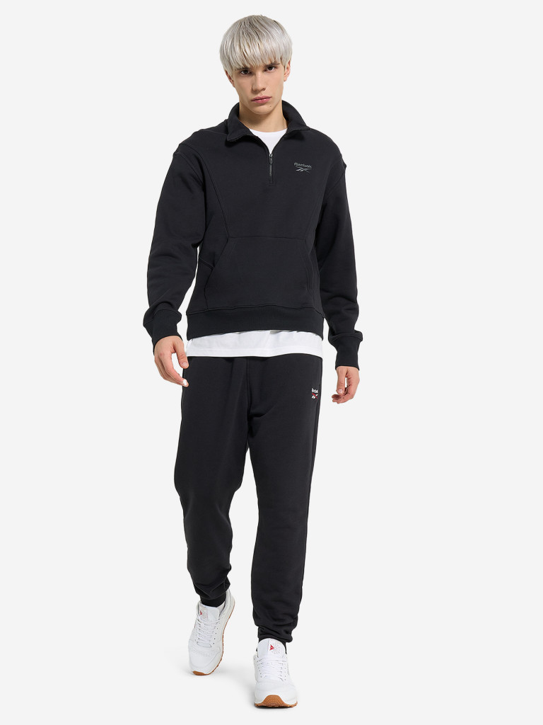 Толстовка мужская Reebok Icon Elements Quarter — фото №4