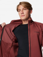 Толстовка мужская Columbia Crystal Leaf Omni-Heat Helix Full Zip — фото №10