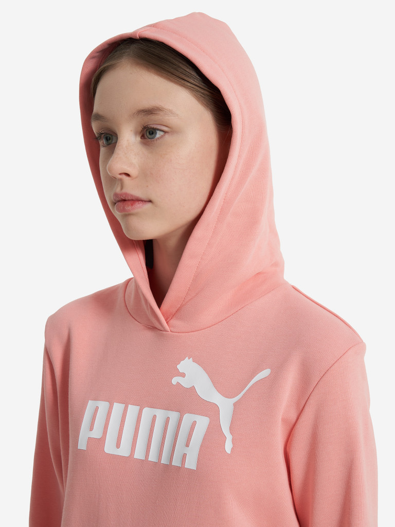Худи для девочек PUMA No. 1 Logo — фото №7