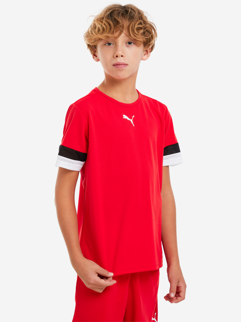 Футболка для мальчиков PUMA Teamrise красный цвет — купить за 6290 тг ...