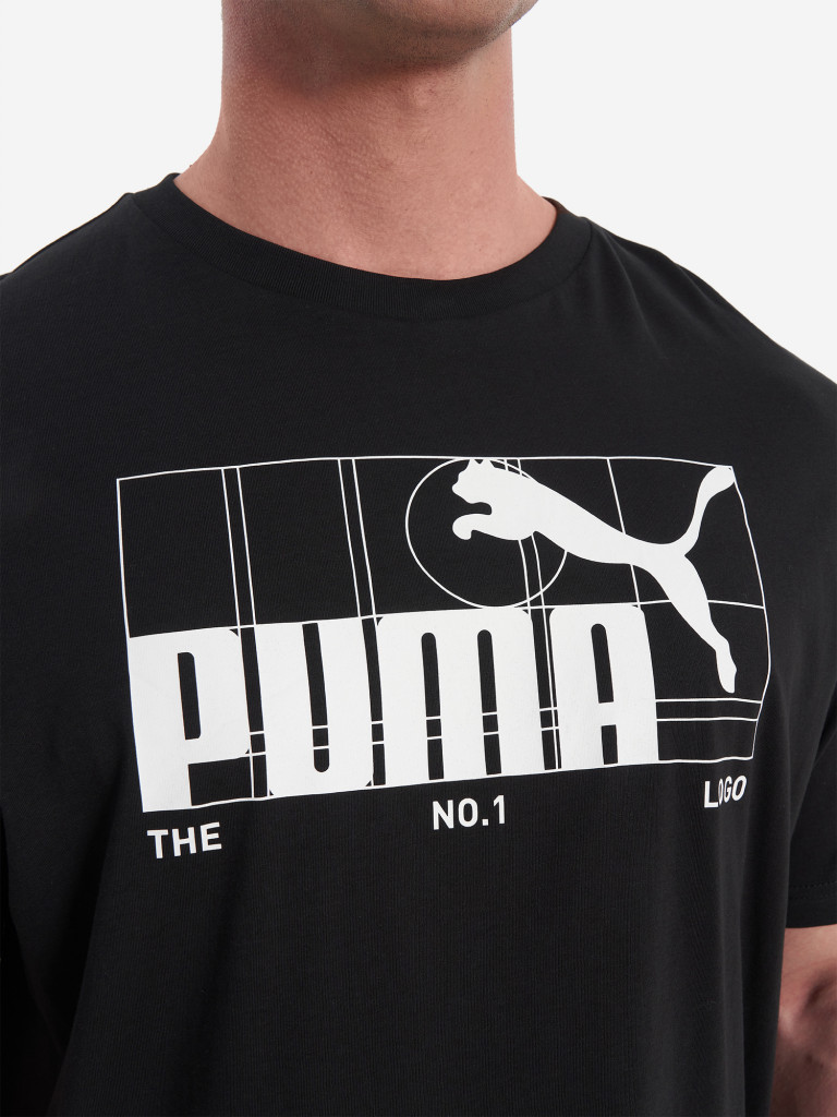 Футболка мужская PUMA Graphic No.1 Logo — фото №6