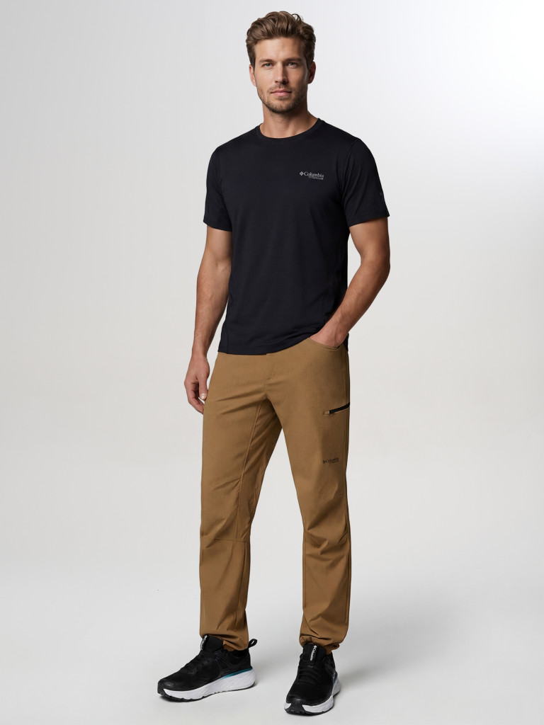 Футболка мужская Columbia Diamond Peak Pro Short Sleeve — фото №4
