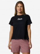 Футболка женская Columbia Rolling Bend Graphic Ss — фото №2