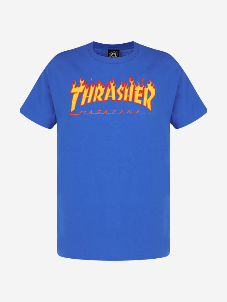 Thrasher Flame Logo ерлер футболкасы — фото №4