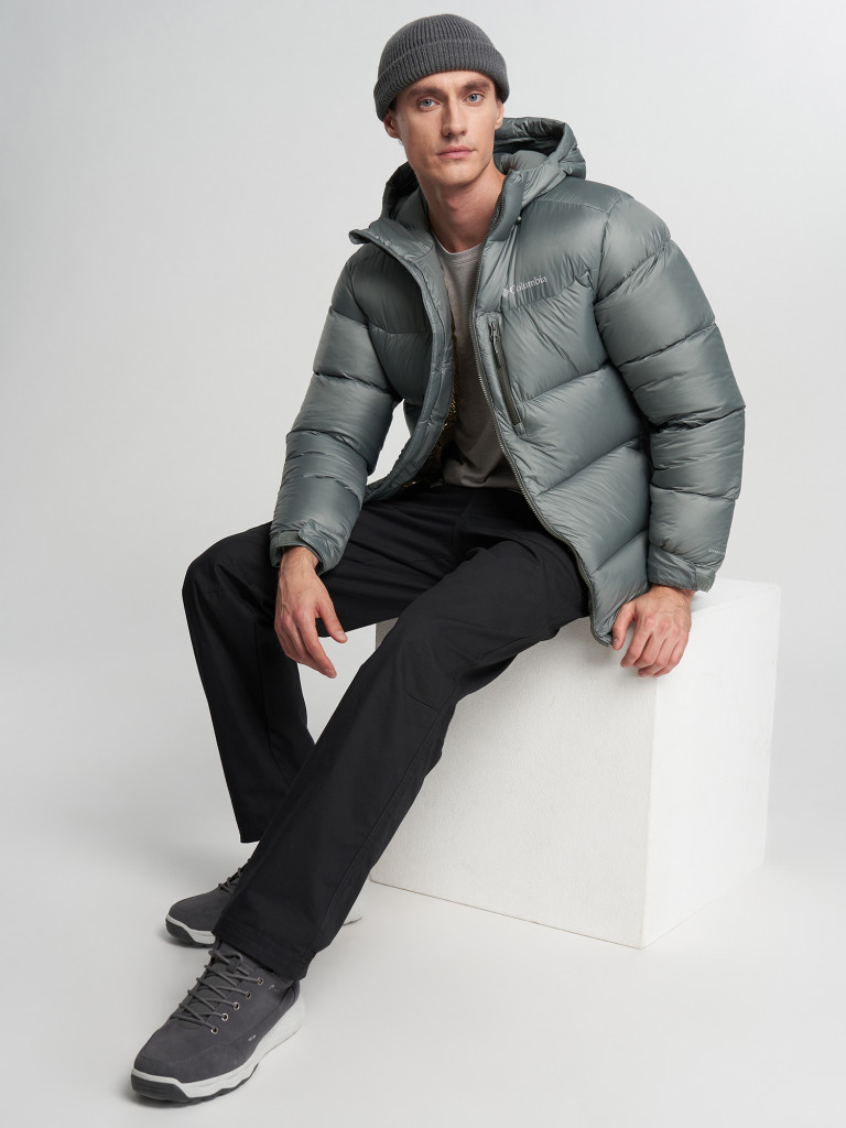 Columbia Cloudview Down Hooded Jacket ерлер мамық курткасы — фото №4