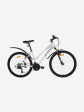 Комплект: велосипед горный женский Denton Aura 1.0 26" с аксессуарами