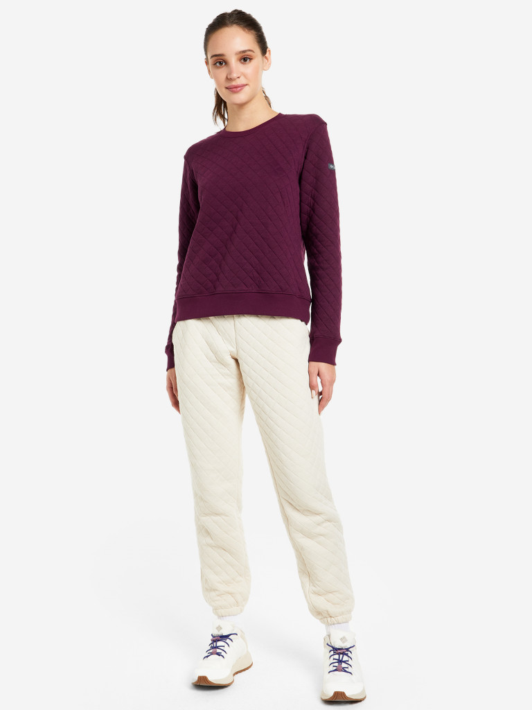 Свитшот женский Columbia Lodge Quilted Crew — фото №3