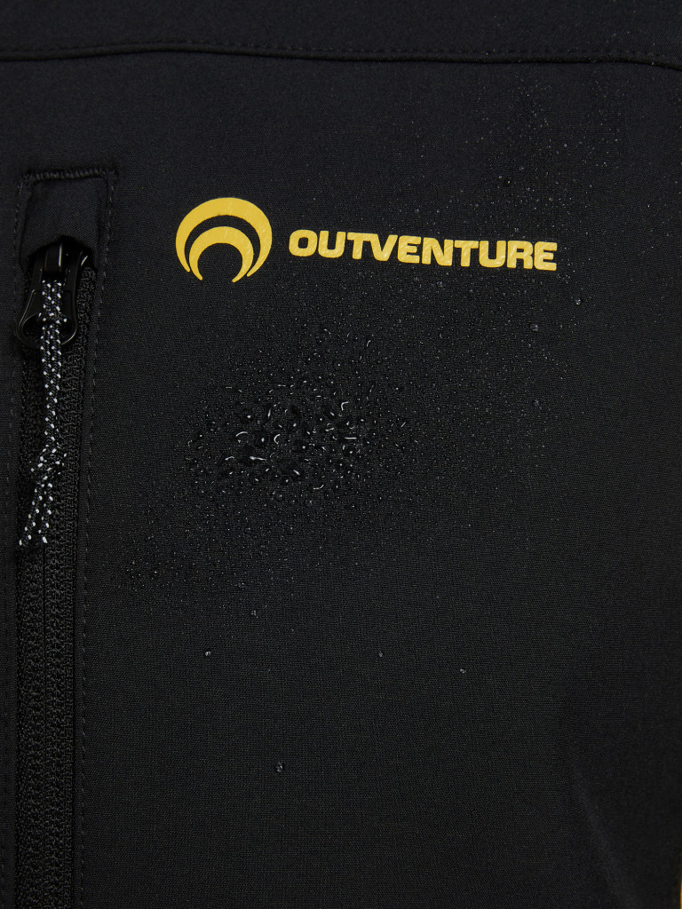 Куртка софтшелл мужская Outventure желтый/черный цвет — купить за 10490 ...
