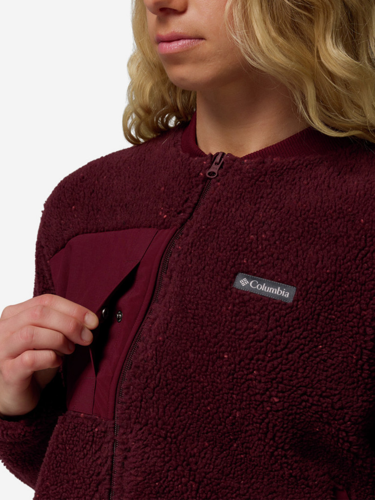 Джемпер флисовый женский Columbia Stellar Path Fleece Bomber Full Zip — фото №7