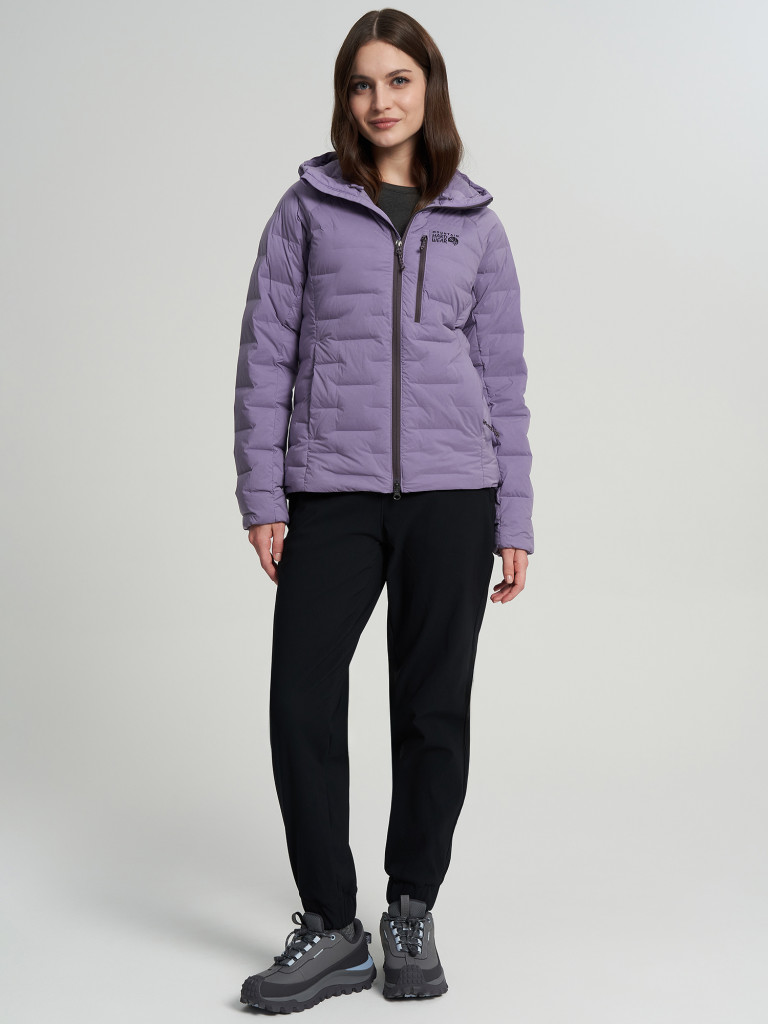 Ультралегкий пуховик женский Mountain Hardwear Stretchdown Hooded Jacket — фото №3