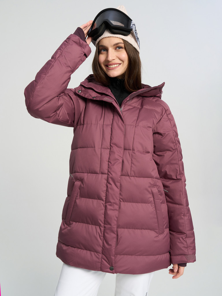 Columbia Snowside Peak Long Insulated Jacket жел өткізбейтін таушаңғы әйелдер курткасы