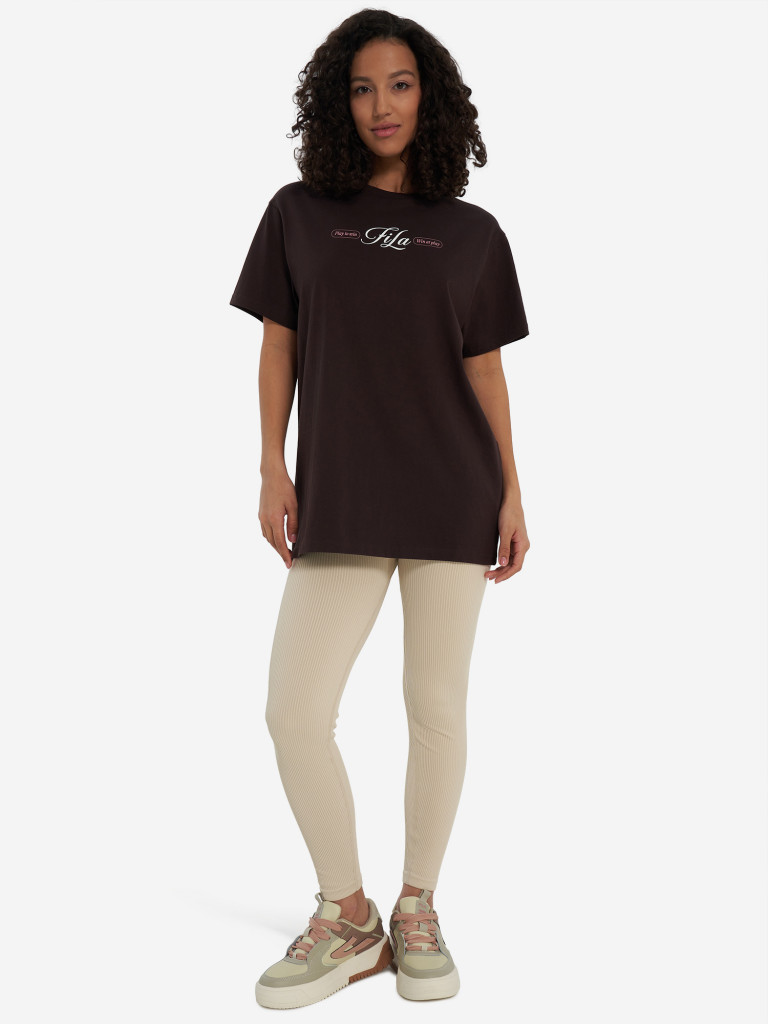 Футболка женская оверсайз FILA — фото №5