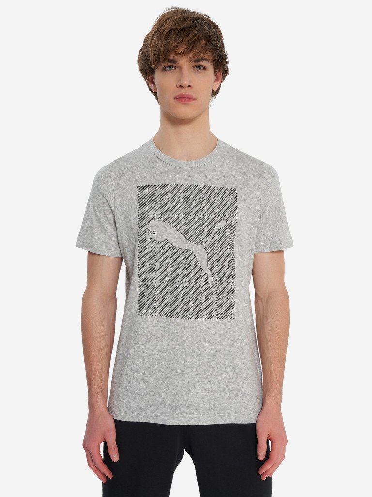 PUMA Graphics ерлер футболкасы — фото №2