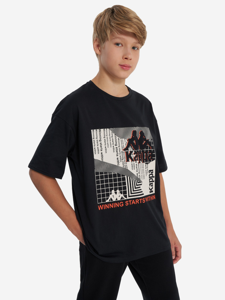 Футболка детская оверсайз Kappa — фото №3