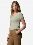 Футболка женская Columbia Pinetown Canyon Rib SS Tee — фото №4