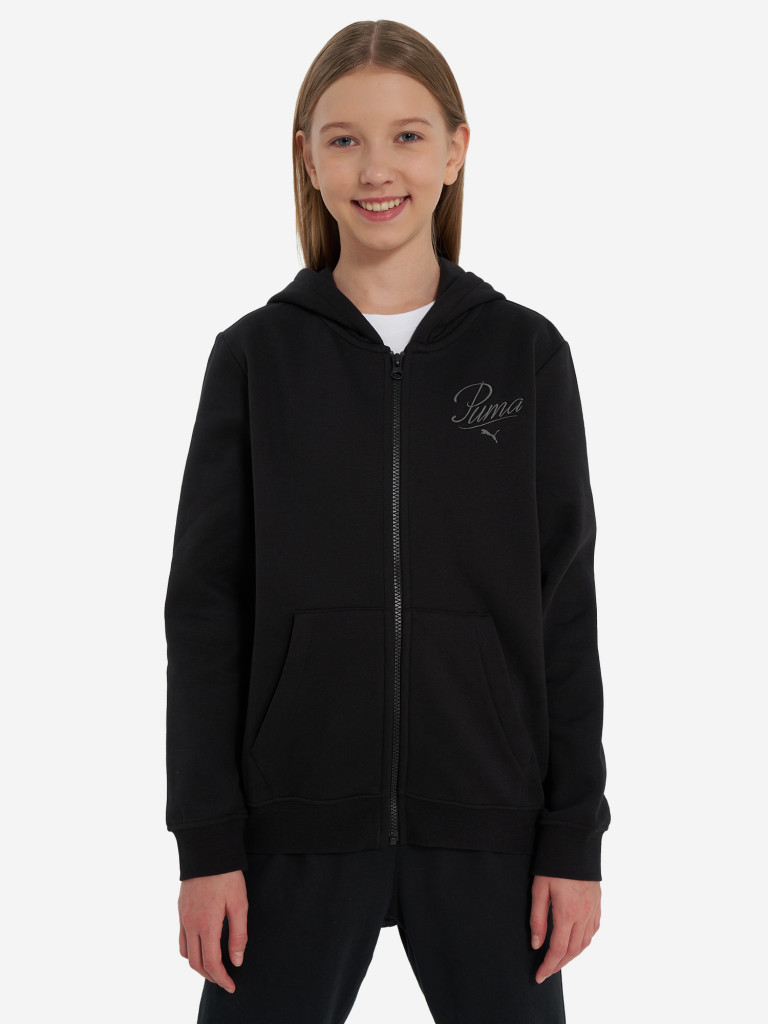 Толстовка для девочек PUMA Ess Script — фото №2